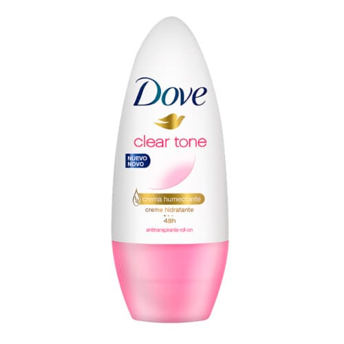 DOVE DEO ROLLON CLEAR TONE 50ML (G)