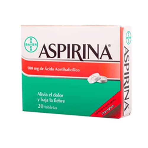 ASPIRINA NIÑO 100MG X 20TAB ACP (E)