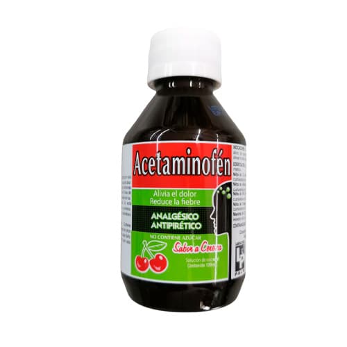 ACETAMINOFEN JARABE 120ML PALM (E)