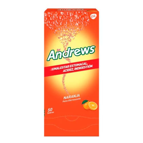 ANDREWS NARANJA X 50 SOBRES (E)